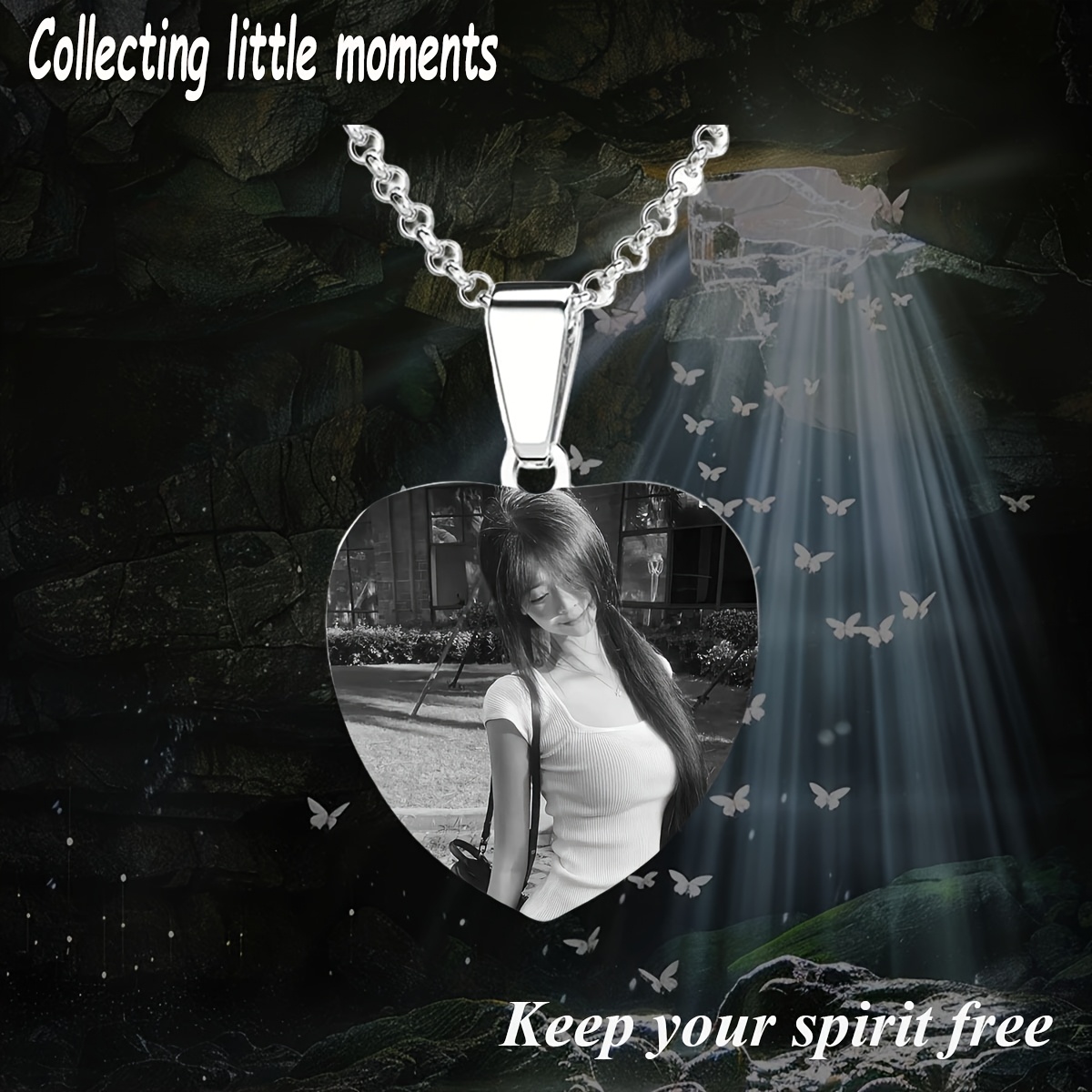Custom Exclusive Heart Pendant Necklace Gift