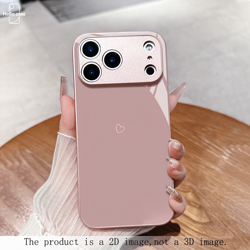 TEMU Phone Case: 2d Flat Pattern Phone Case, Suitable For Iphone 17/17air/16/15/14/13/12/11/7/8/plus/pro/promax/mini/xmax Xr X/xs All Inclusive Phone