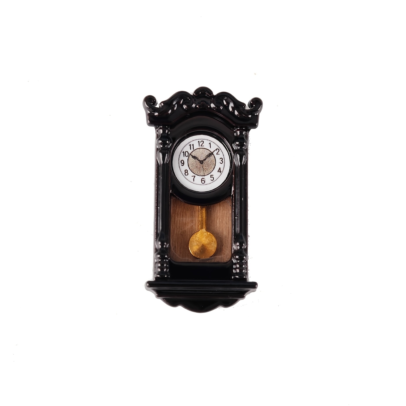 TEMU Horloge Murale Rétro en Miniature