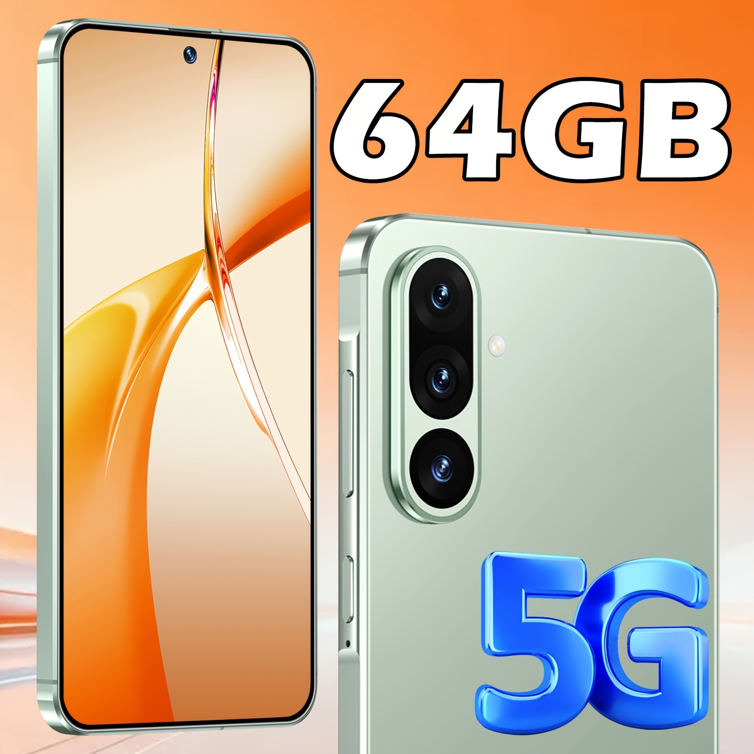 2026 New A57 5g Smartphone 6.8-inch Hd Screen 6gb +64gb Romcameras Metal Wire Drawing Long Fast Charging Gps Great Gift For Family, Partner On New Year & Birthday