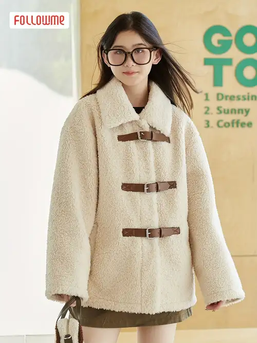 Giacca Invernale Bambina Con Pelliccia - Cappotto Caldo E Morbido Per Neonata E Ragazza 1-6 Anni - Foto 7