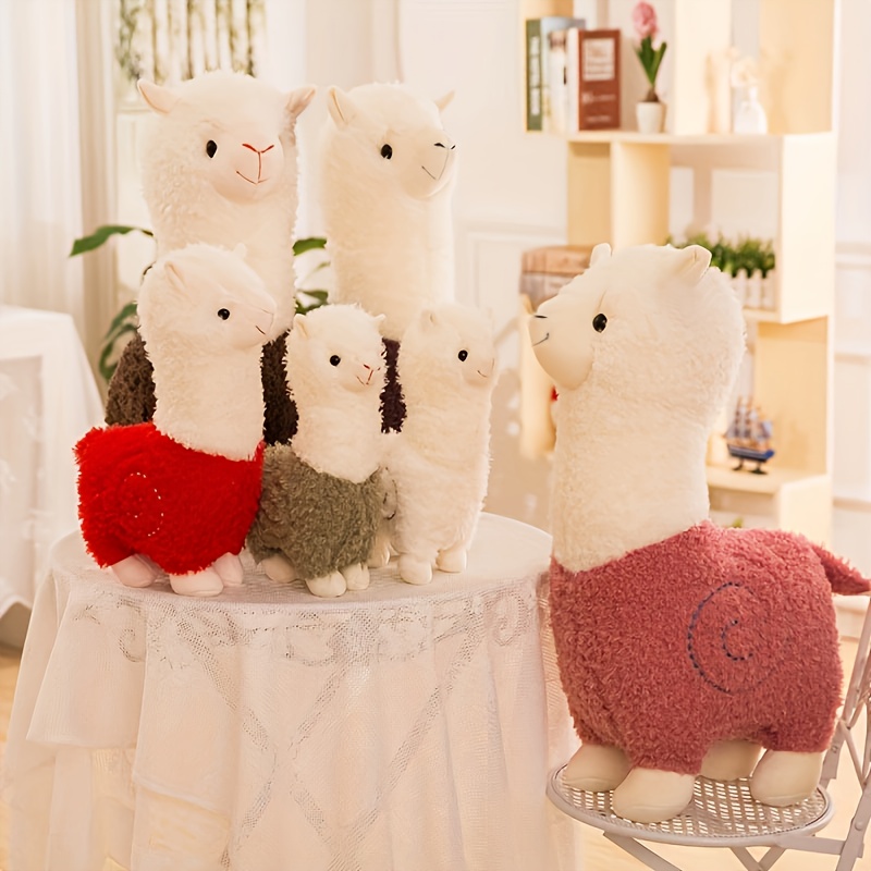 Alpaca Plush Llama Stuffed Animal Doll Plush Pillow Soft - Temu