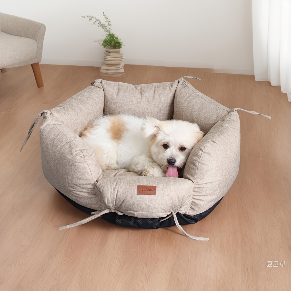 removable and washable dog bed for small and medium dogs and cats comfortable and durable pet bed Product details 2