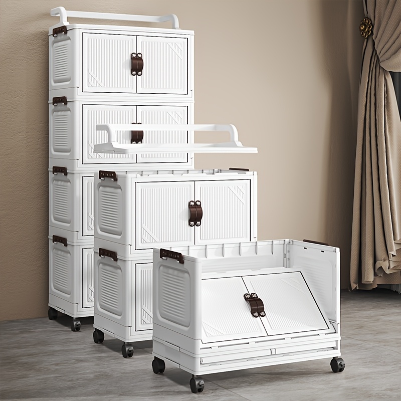 large capacity lidded storage bin stackable plastic storage container foldable cube cabinet hallway storage cabinet with wheels closet organizer and storage cabinet drawer style storage bin multifunctional storage container for home closet
