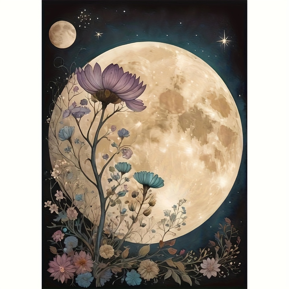 TEMU 5d Diamond Painting & Painting. Suitable For Wall Decoration In Home Bedrooms, Corridors, Studies, And Bathrooms. A Relaxing Activity And The