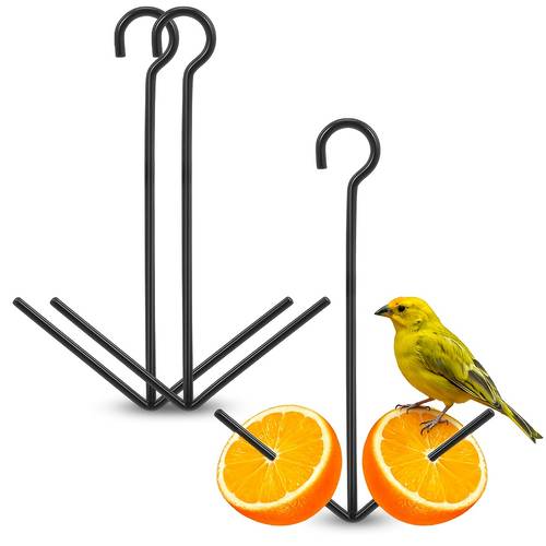 outdoor bird feeder wild bird hummingbird garden patio hanging orange feeder meat 2 tray