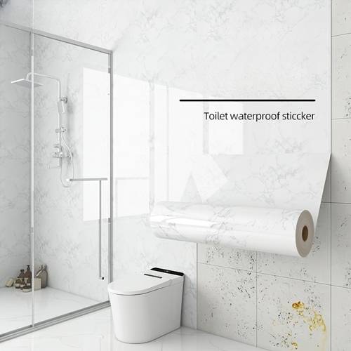 self waterproof kitchen wall oil resistant sticker marble wallpaper wall sticker for sink wall