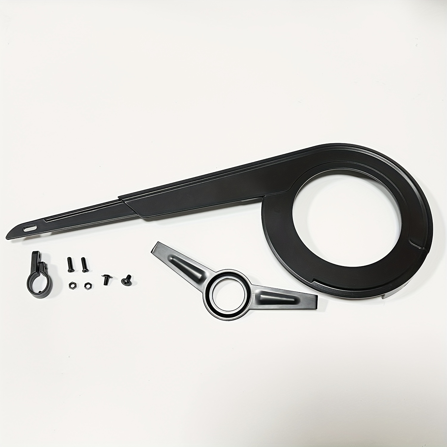 Image of 40-42t Lightweight - Black Pp W/lock Clip & Cover | Anti-pant Protector For Mtb/ | | Adjustable Length | Lightweight Tool- | Outdoor And Commuter Essentials | Cyclist Gift