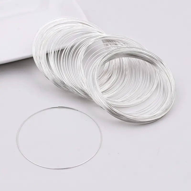 3 Rotoli Filo Per Gioielli In Alluminio Filo Flessibile Per Perline In - Foto 7