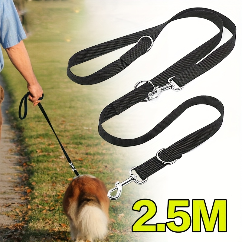 Adjustable Control Dog Lead Leash, Strong Double Ended Rope