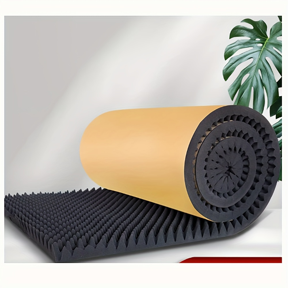 Sound Insulation Acoustic Closed Cell Foam High Density 15 Mm Thick Sound Proof Padding Egg Crate Foam Pad Acoustic Treatment Foam For Walls