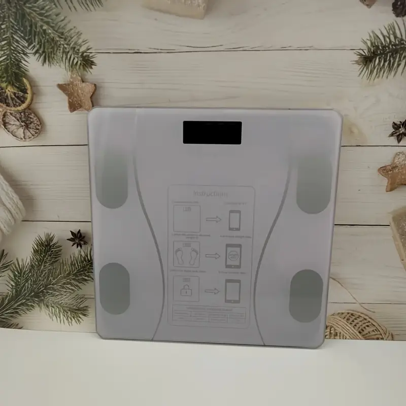 uaeiui bathroom scale battery powered wireless non rechargeable with body fat monitoring for home use for women men details 4