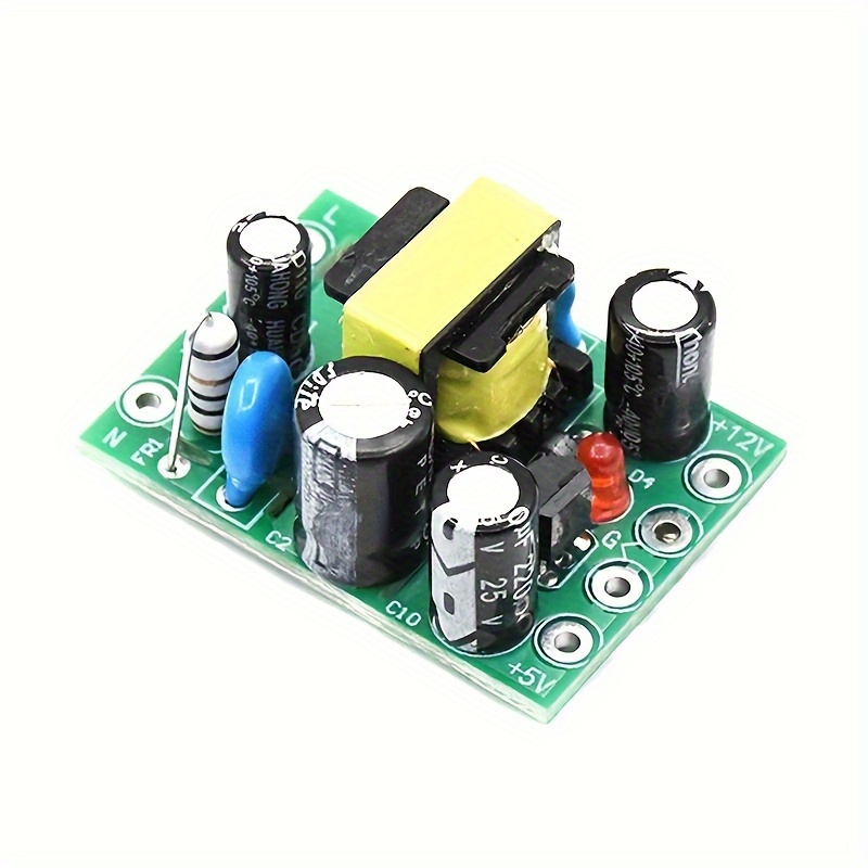 

Ac-dc Isolated Switching Power Supply Module Pcb Board, Xh-m299, Input 110-220v, Output 12v 0.5a + 5v, Aluminum Material, Room Electrical Hard Wiring, Operating Voltage ≤36v, Without Battery Or Laser