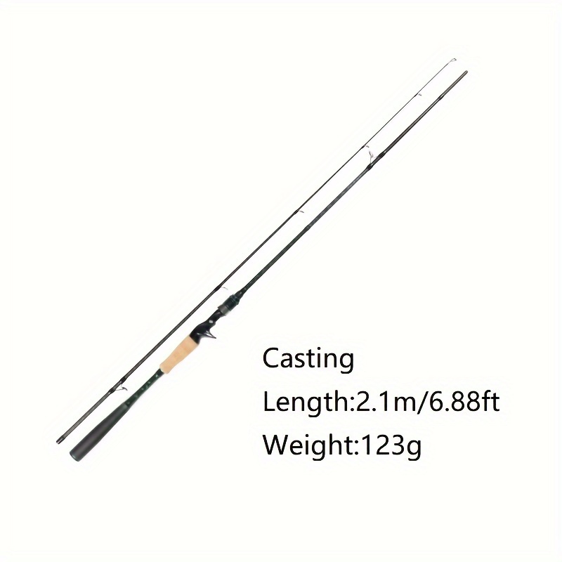 Ред Mini 1.0m-2.3m преносим телескопичен риболовен прът spinning carbon  fish hand fishing tackle sea rod fishing pole / Спорт & Забавление ~