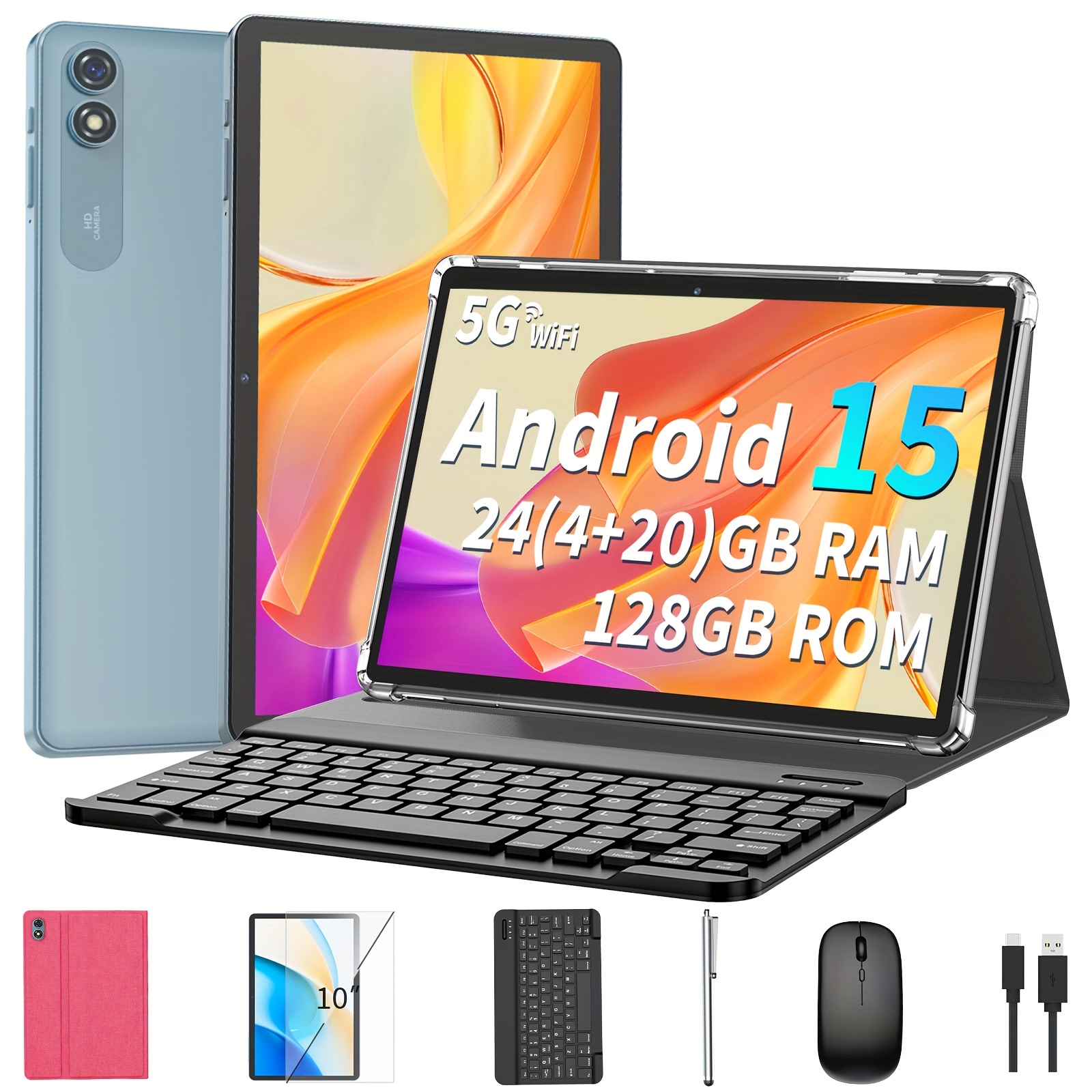 新品　Android15 タブレット 10.1インチ 4GB 128GB 2025 new タブレット 15 タブレット 10.1 インチ 24gb(4gb+20