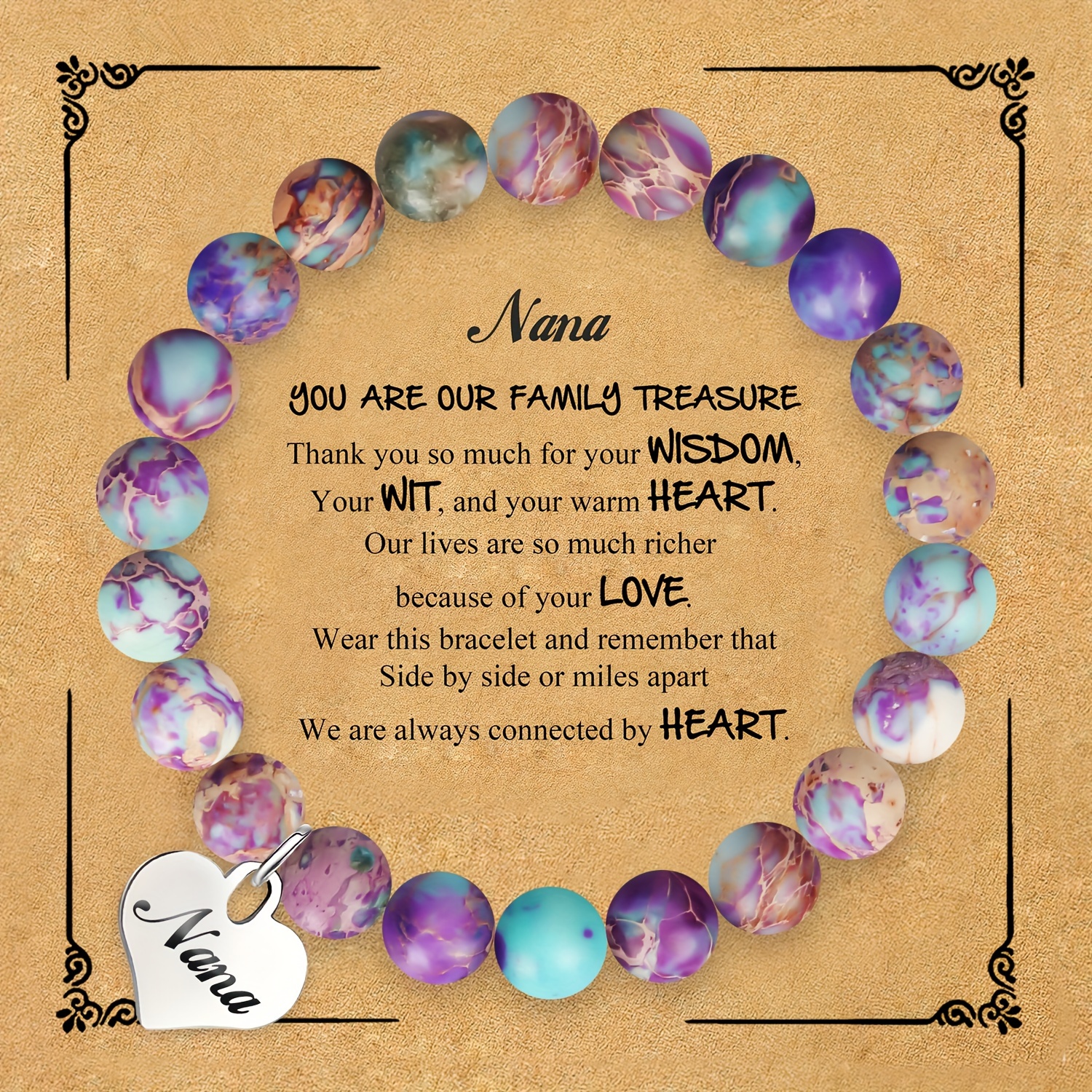 

1pc Pendant Bracelet , Unique Christmas For , For , Stone Bracelets Jewelry For , Jewelry Accessories For