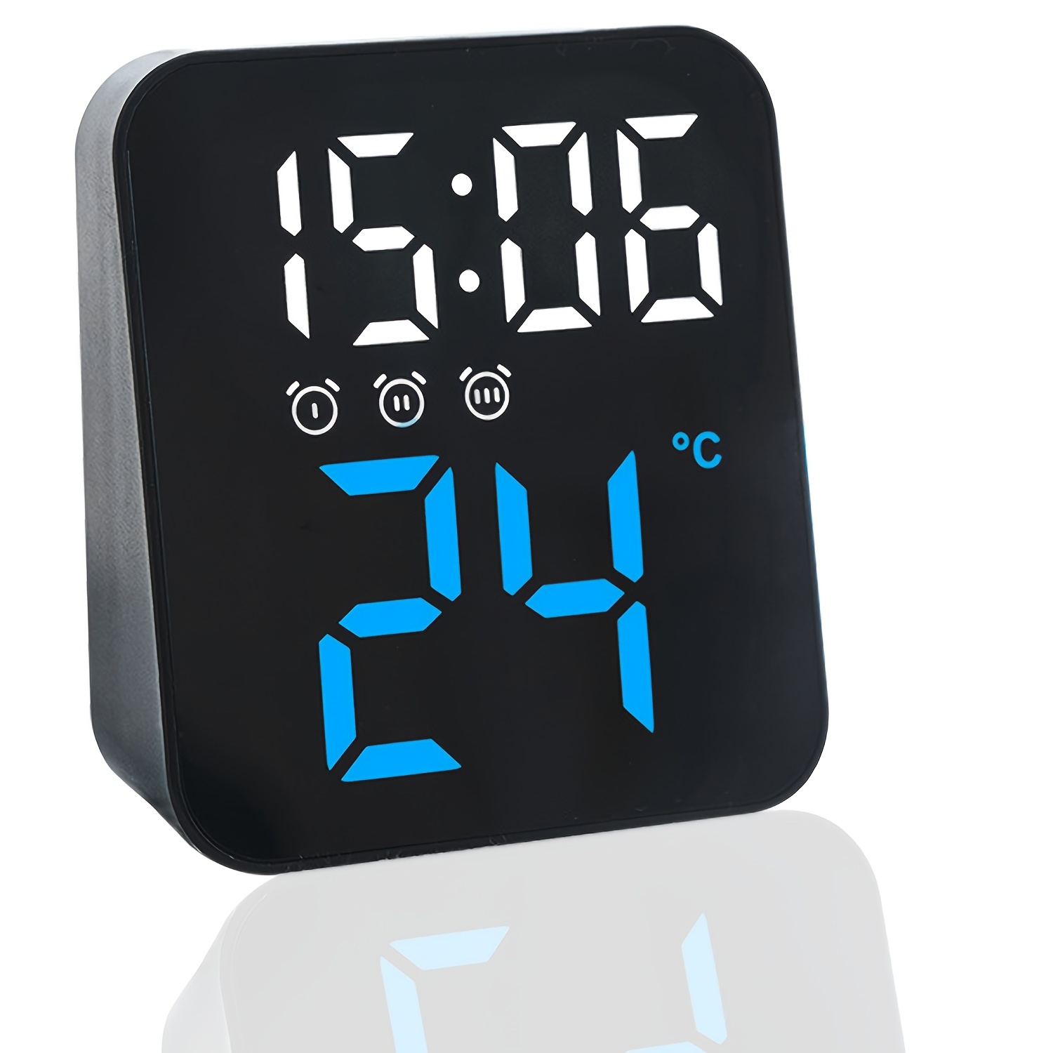 Alarm Clock Kleine Led Uhr Kleine Digitale Nachttisch Mit Set - Main Image