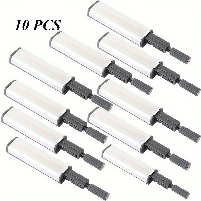 E-shop 6/10 Stück Druck-zu-Öffnen Türverriegelungen, Türdämpfer, Druck-, Türverriegelung Magnetverschluss Drucköffner Magnetischer Druckverschluss