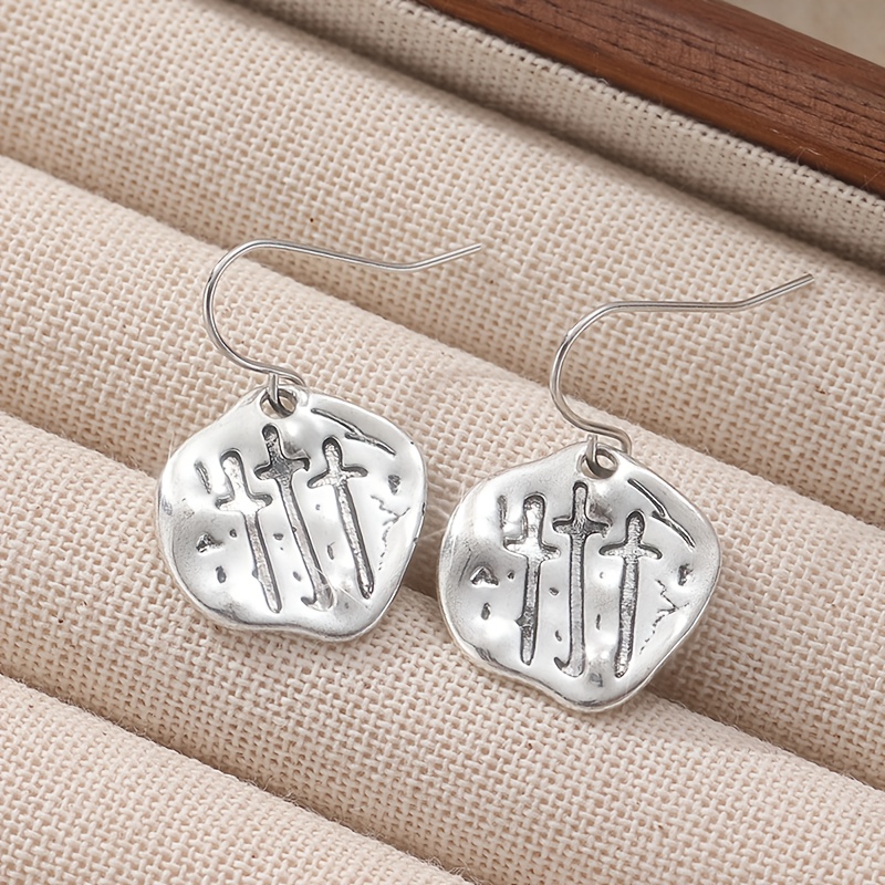 Women's Handmade Cross Earrings, Faith Accessories