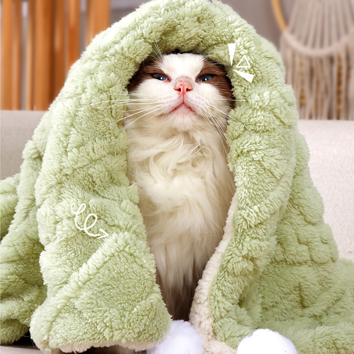 Quility Weighted Weighted Blanket 15 Lbs Twin Heavy Blanket