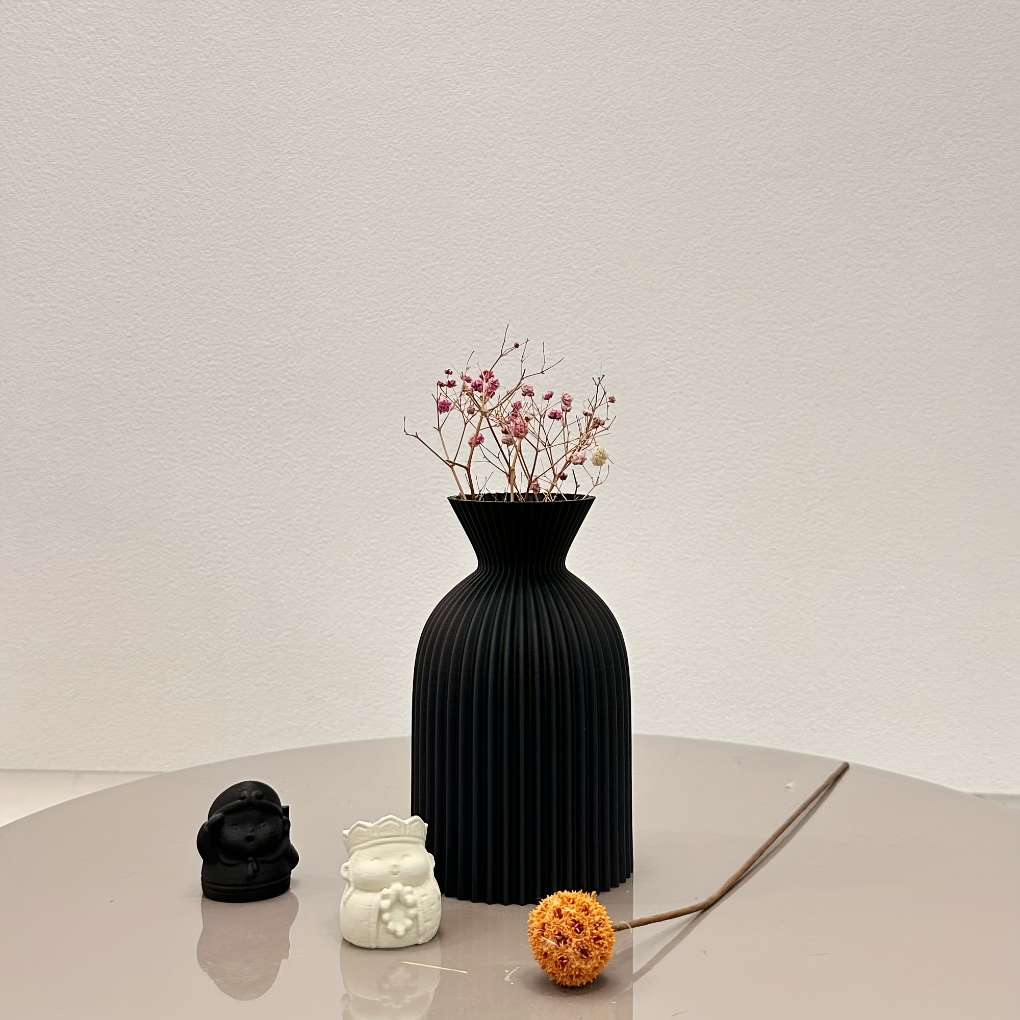 Art Vase, Bohemian Style Vase For Dried Flowers And Floral Arrangements, Suitable For Indoor Decor, Foyer Decoration, Office Display
