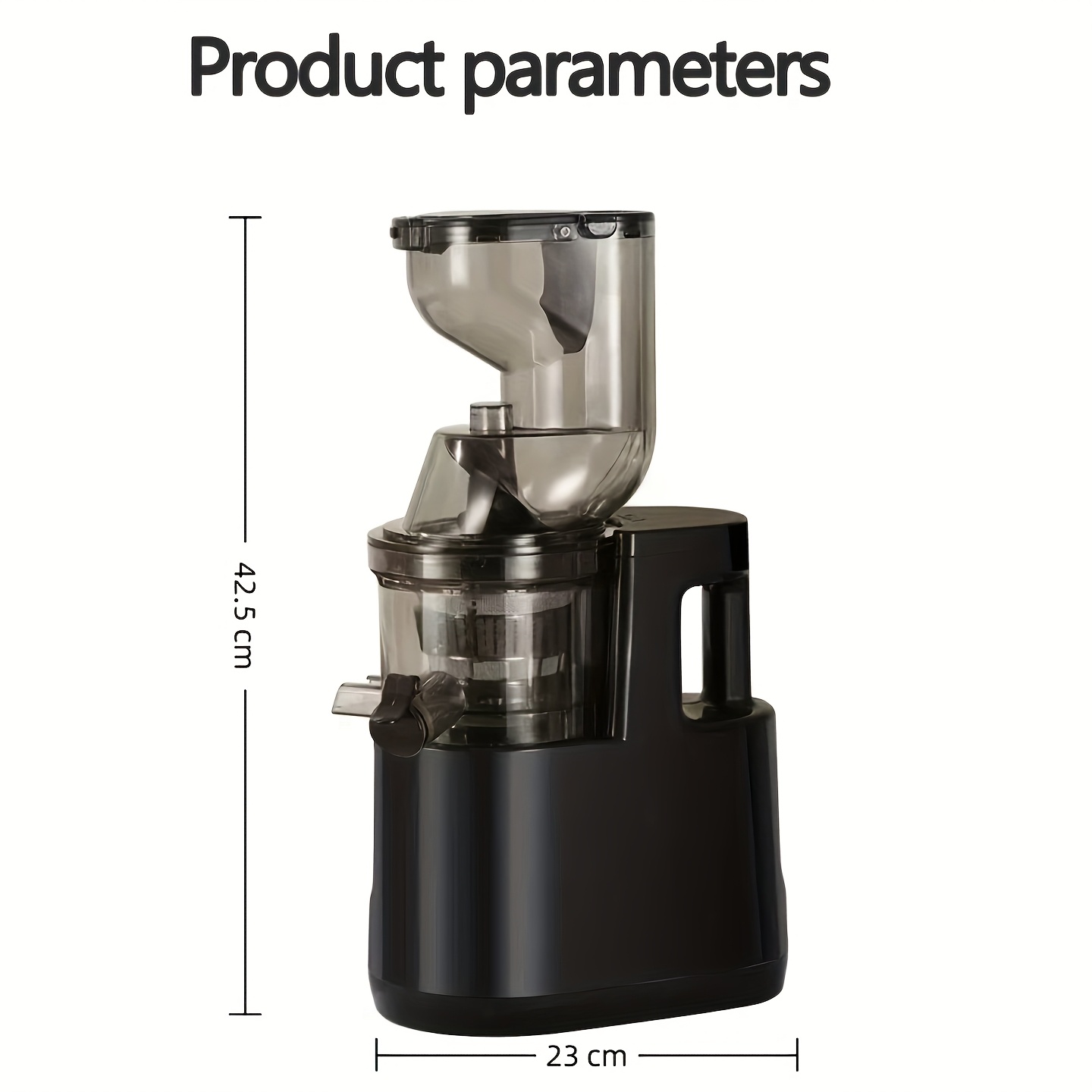 TEMU Automatic Juice And Separator Juicer Fruit Blender Juice Separator Vegetable Juicer Household Vegetable And Fruit Juicer, Manual Juicer, Juicer