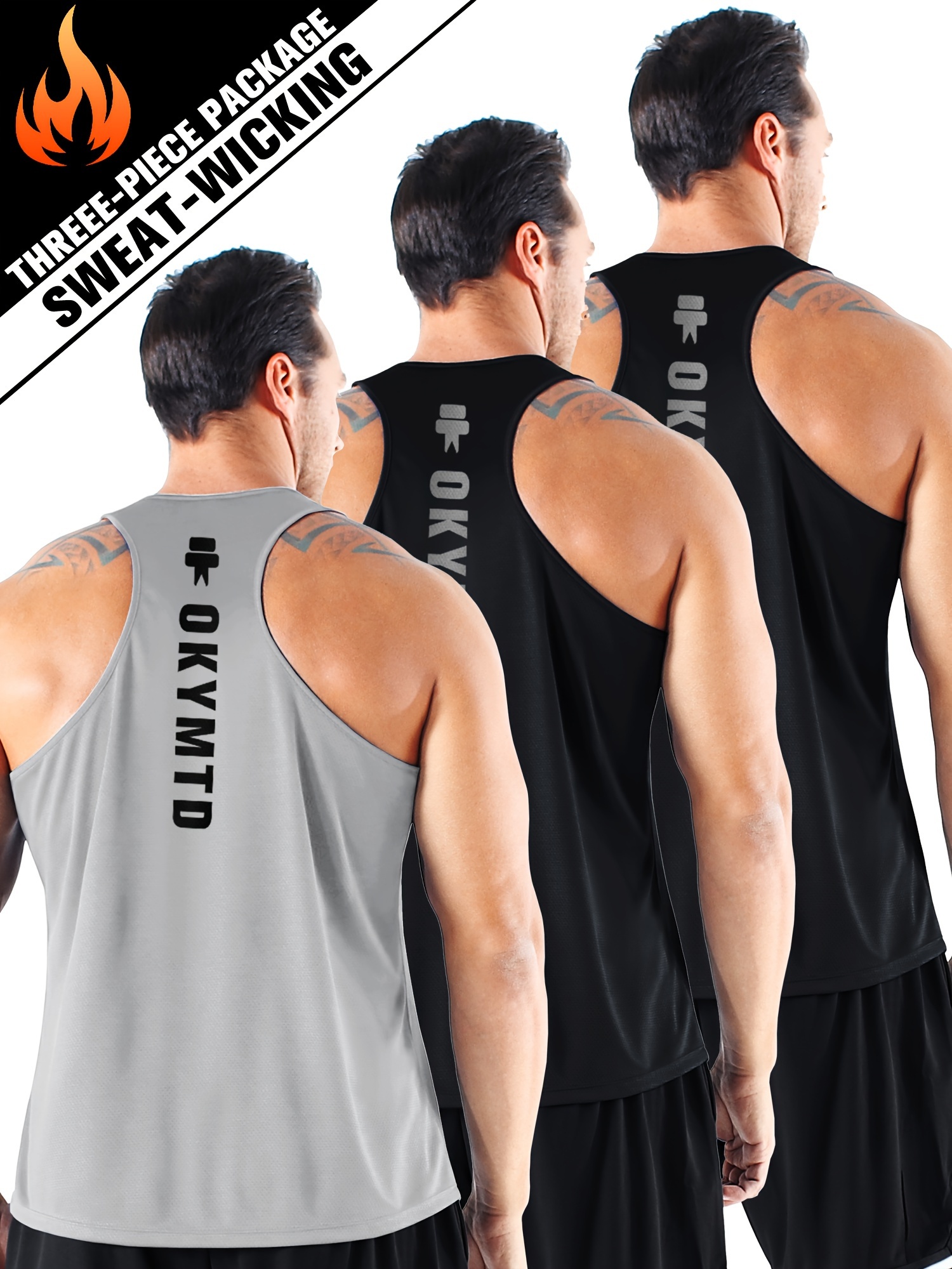 men s athletic tank tops quick dry breathable polyester Temu
