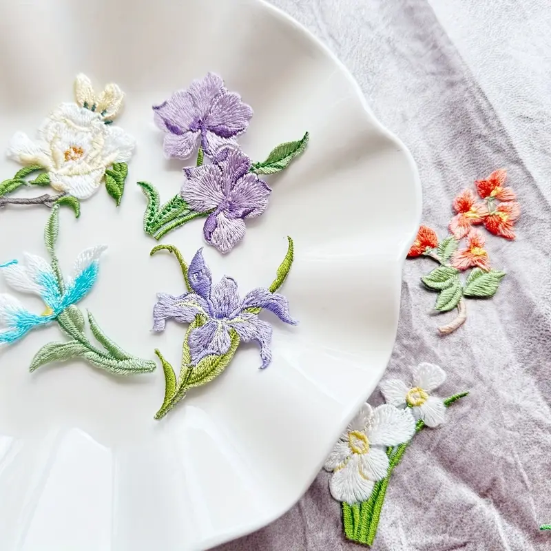 dress patch design DIY Embroidery Patch Ideas for Denim Jackets