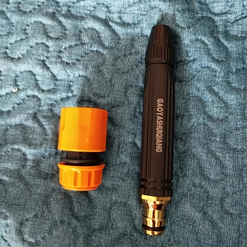 TEMU 2pcs High-pressure Water Guns (including Standard Connectors), 2026 Upgraded Powerful High-pressure Water Gun, Suitable For Car Cleaning,