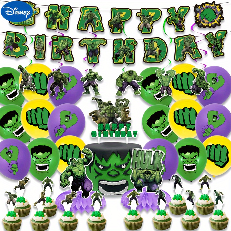 

Disney Marvel -themed Party Balloon Set - 43pc, Perfect For Birthdays, Graduations & Family Celebrations, Includes Latex, Foil & Aluminum Film Balloons Balloon Accessories Hot Air Balloon Party Decor