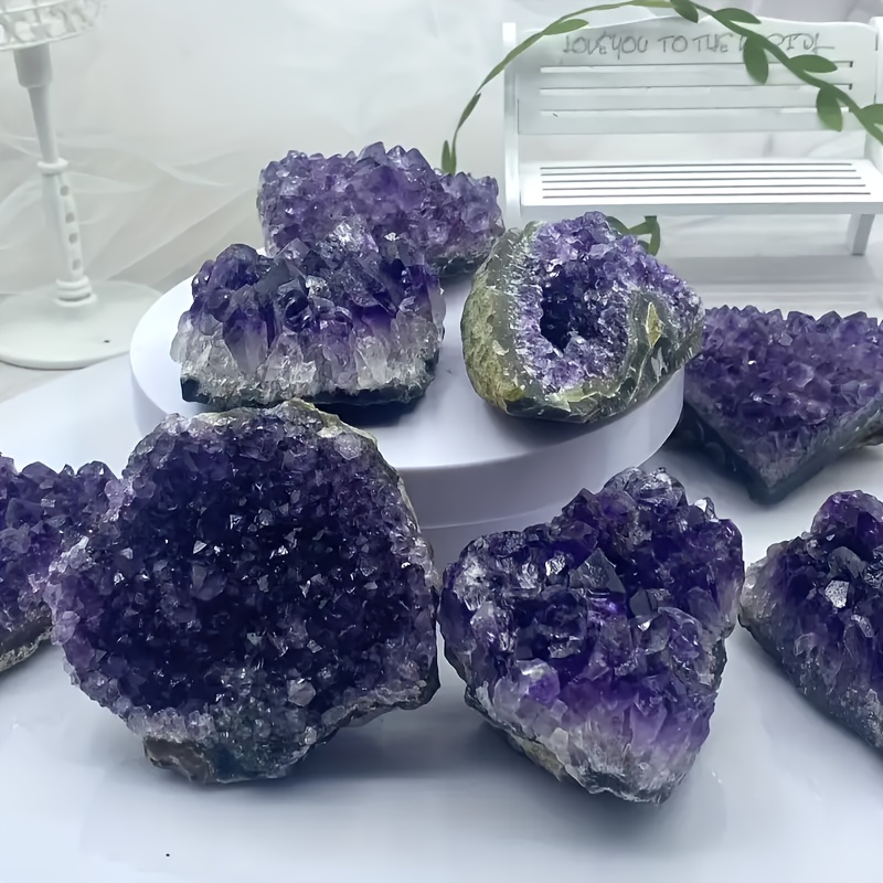 Natural Brazilian Crystal Cave Hexagonal Rough Stone