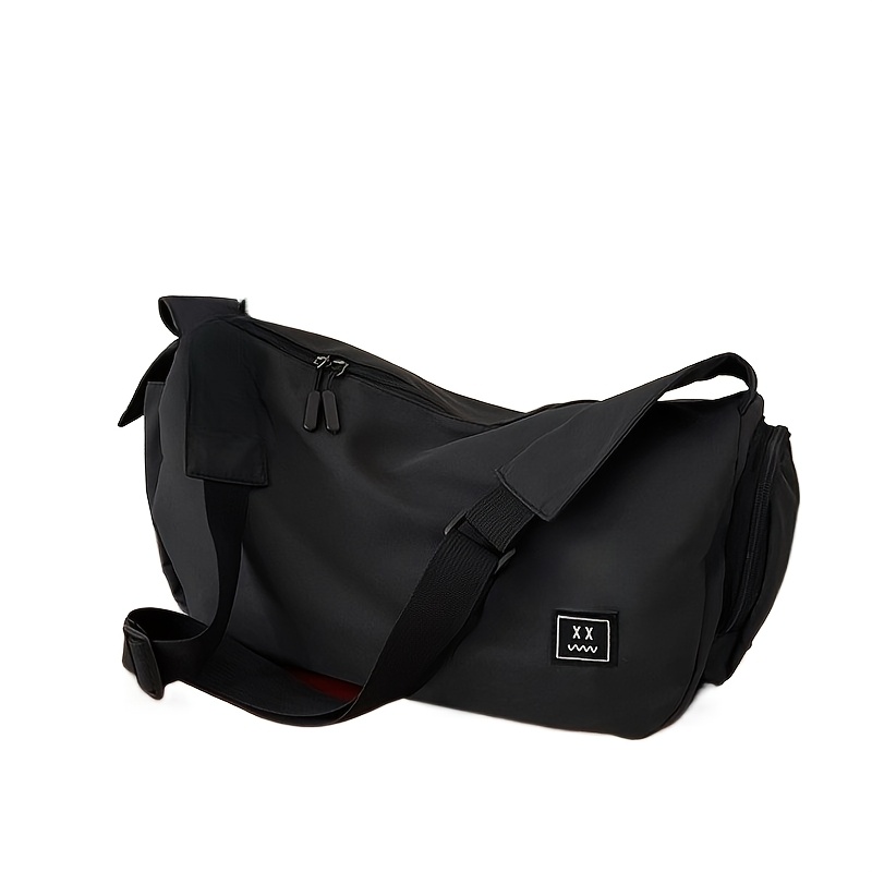TEMU 1pc Sports Yoga Fitness Bag, Swimming Bag For Men And Women, Couples' Large Capacity Lightweight Luggage Storage Bag, Crossbody Travel Backpack,