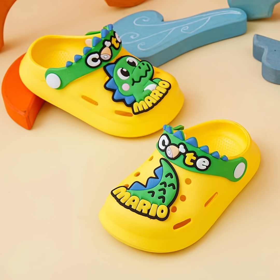 Trendy Cute Cartoon Dinosaur Clogs Boys Breathable Quick Temu Kuwait trendy-cute-cartoon-dinosaur-clogs-boys-breathable-quick-temu-kuwait