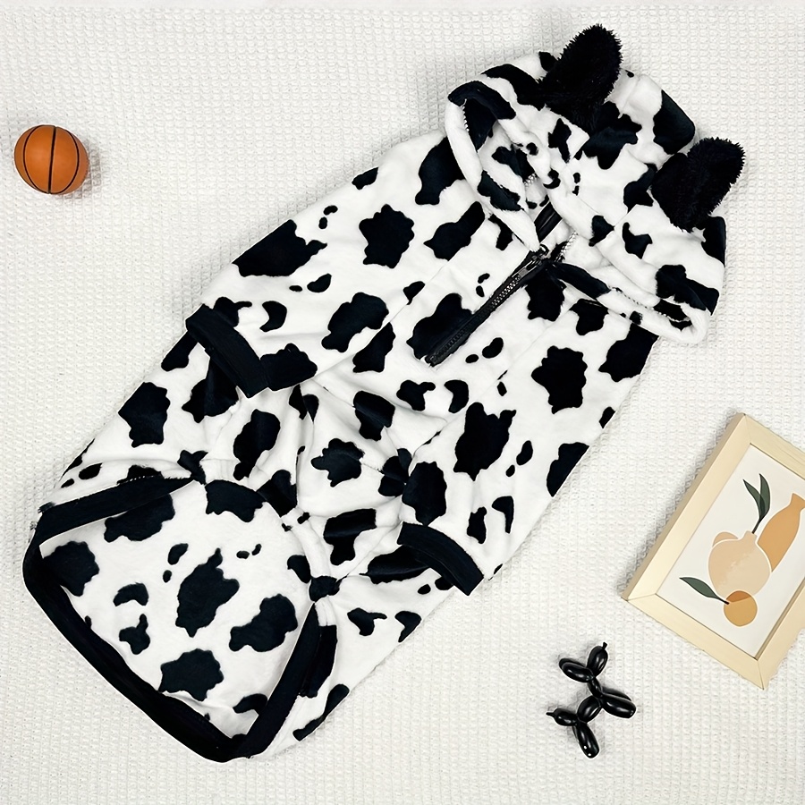 TEMU Flannel Autumn/winter Warming Transformation Suit For Medium To Large Dogs