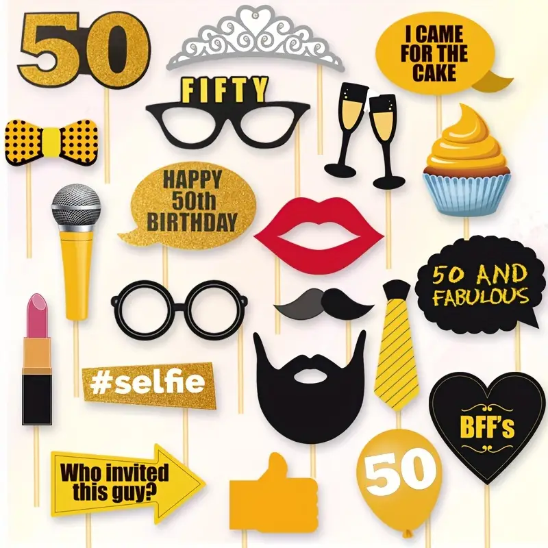 elegant black golden 40th birthday party photo booth props - Temu elegant-black-golden-40th-birthday-party-photo-booth-props-temu