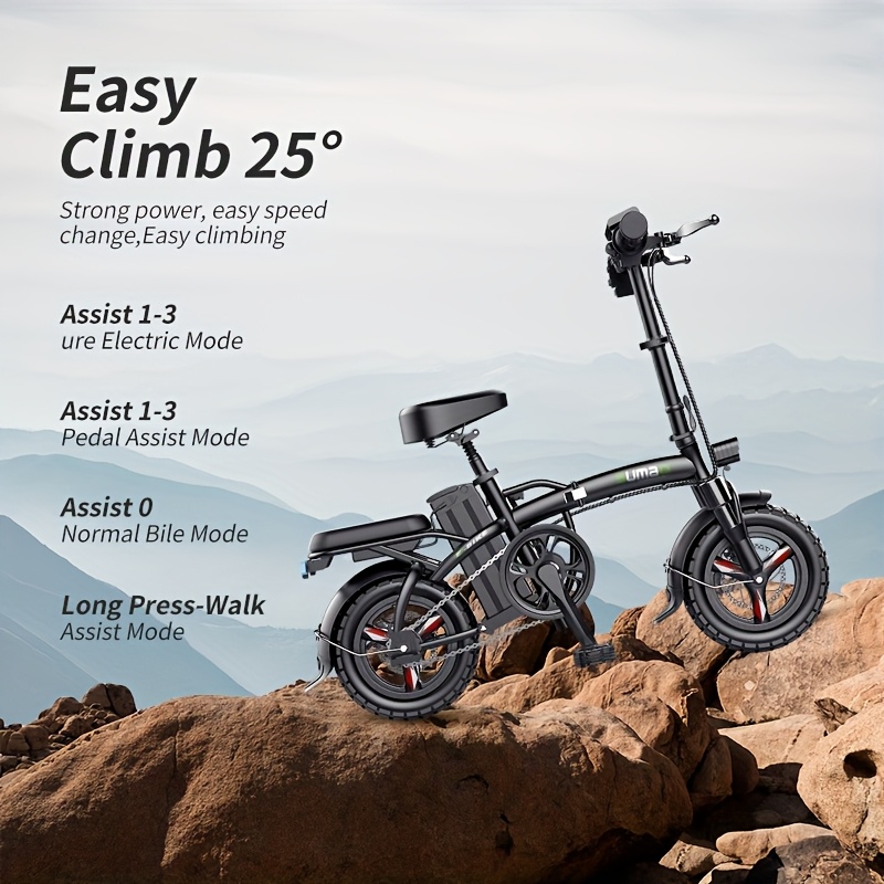 Electric Scooter And Electric Bike Motor, 20mph 45 Miles Range, Electric  Bike for And Adults, 48V15AH Battery Mini Folding And Height Adjustable