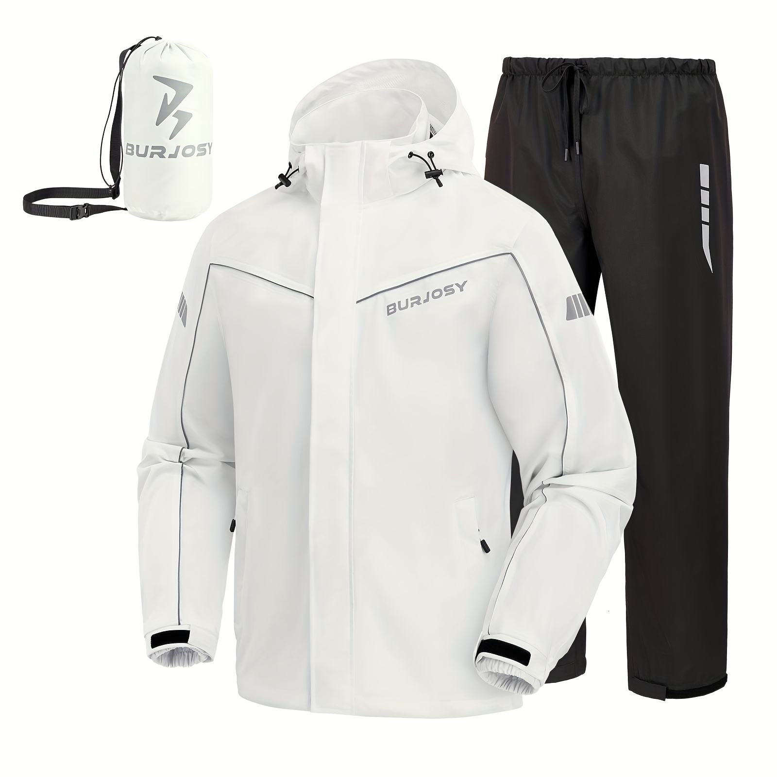 Combinaison de pluie commerciale Stansport PVC volaille capuche météo