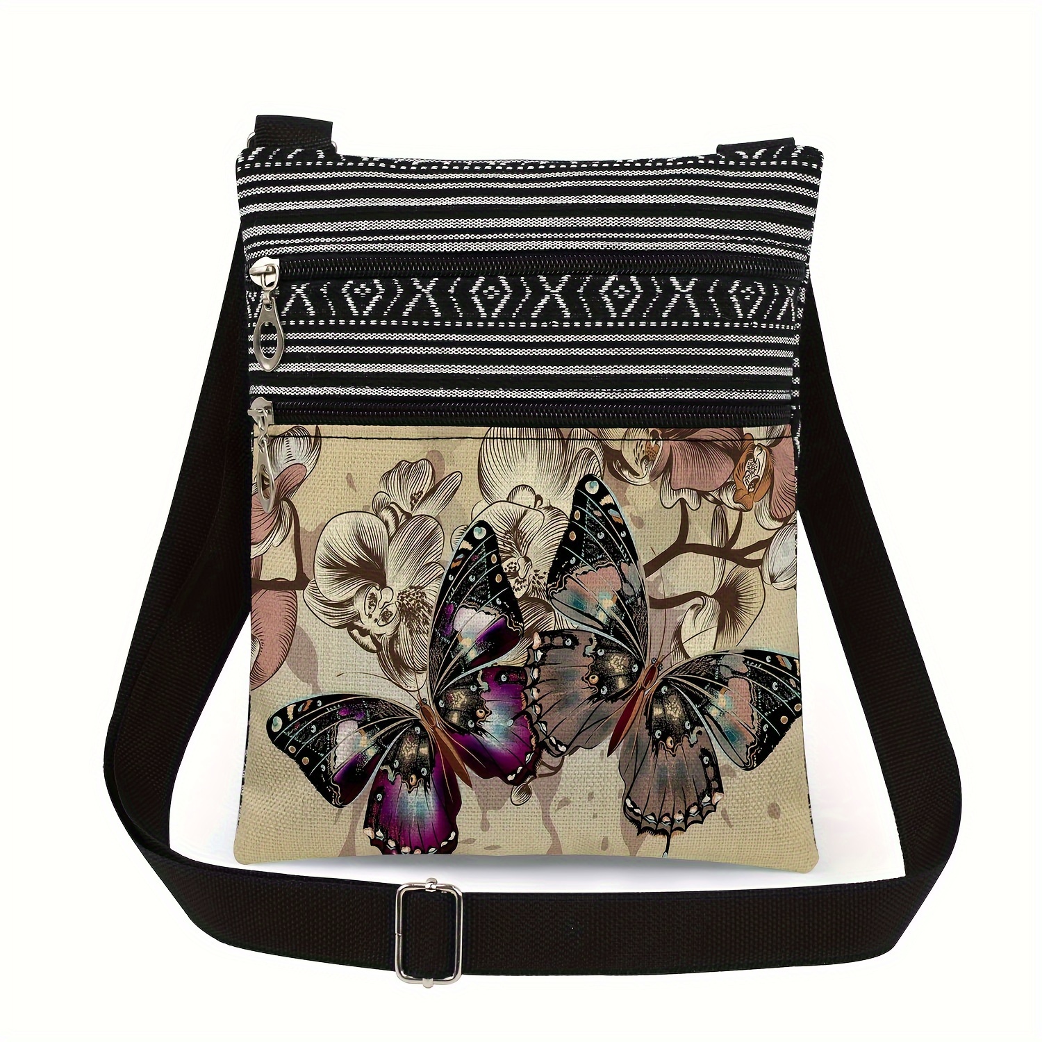Image of Print Women', Portable Crossbody Bag, Casual Shoulder Bag
