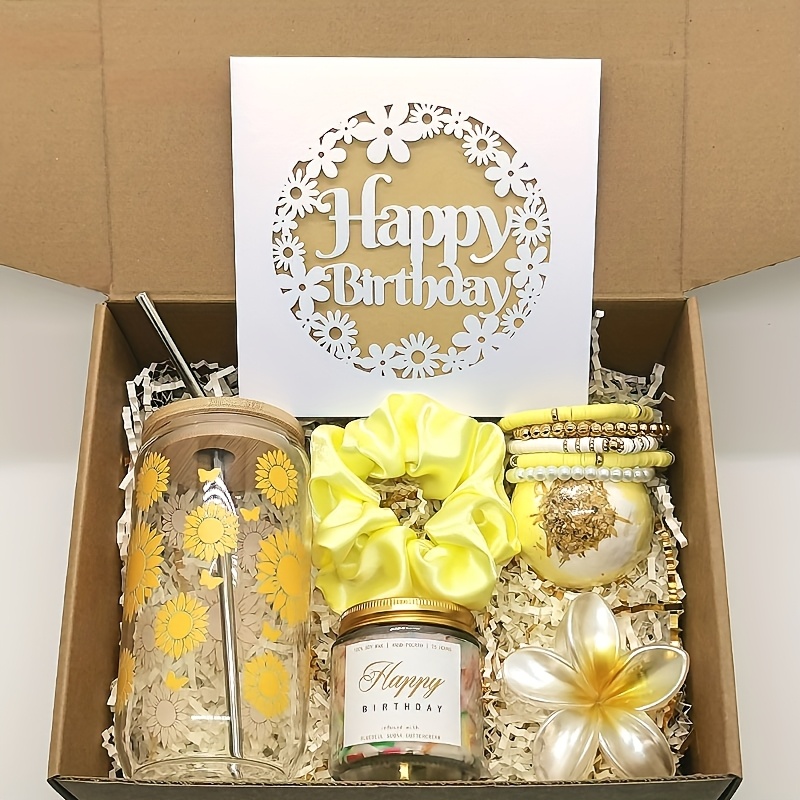 Regalos de para Mujeres, Ella, Regalos para Adolescentes de para  Niña, Mujer, Hermana, Hija Regalos de Lindo Juego de Tazas de Vidrio  con