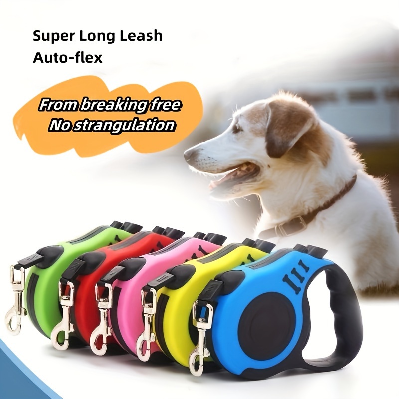 

Auto-retractable Dog Leash - Blue, Pvc Material, Suitable For Dogs, No Electricity Required