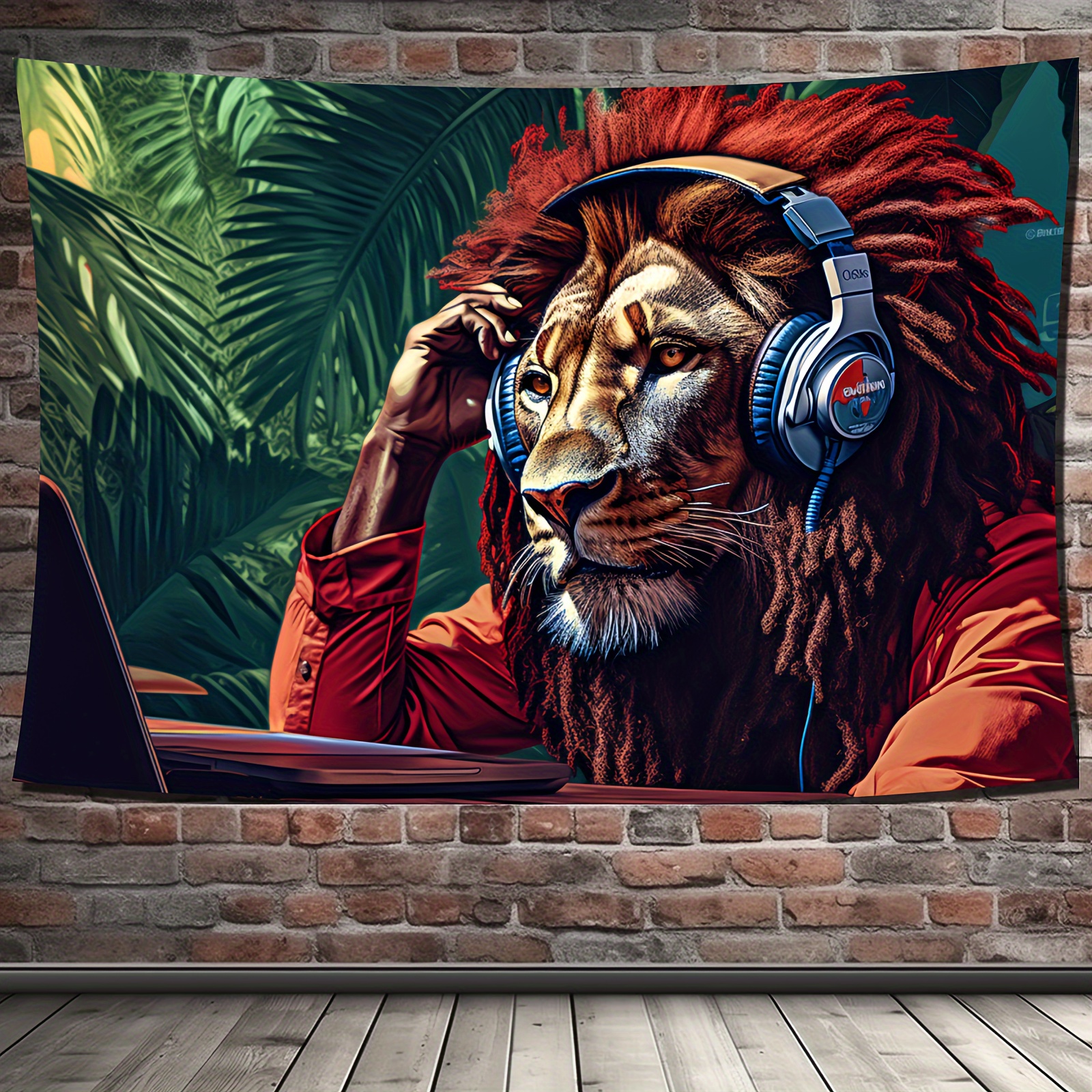 アフリカ油絵 ライオン 壁一面サイズ | droitwichkneeclinic.com