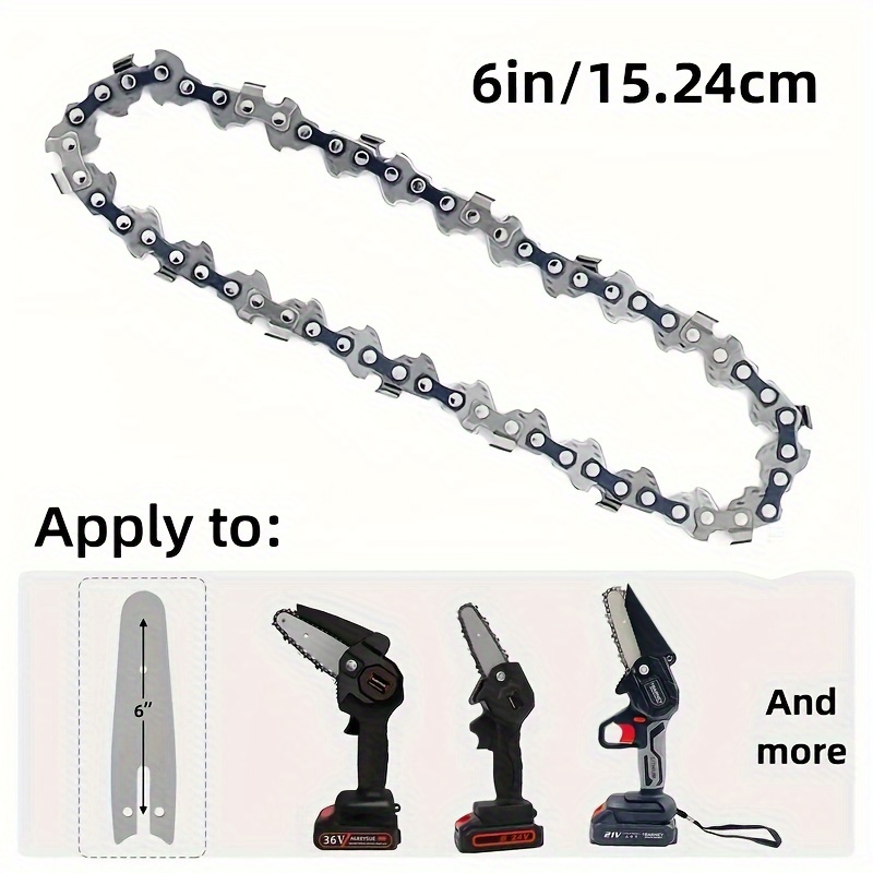 Mini Chainsaw Chains Replacement Saw Chain Cordless Electric Temu Spain
