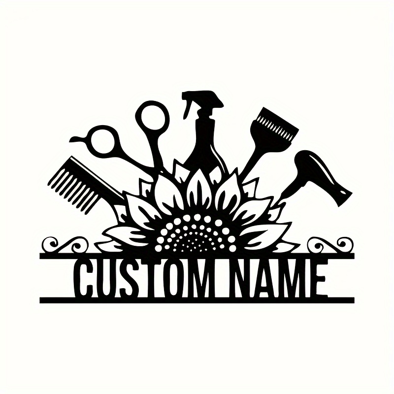 

Metal - Personalized & Decor, For Hairdressers, 11.4x7.9