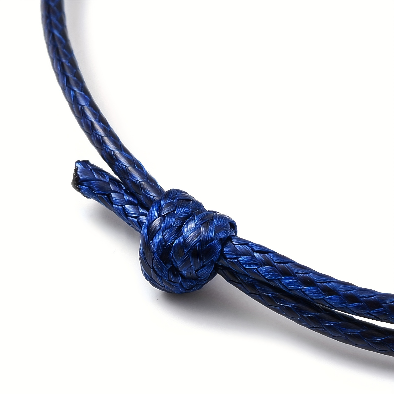 100pcs Adjustable Waxed Polyester Bracelet Cords in 5 Colors