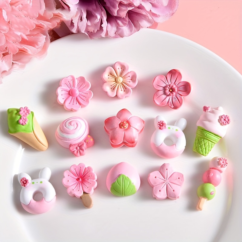 50 Flamants Roses Phosphorescents - Mini Figurines Résine Pour Déco