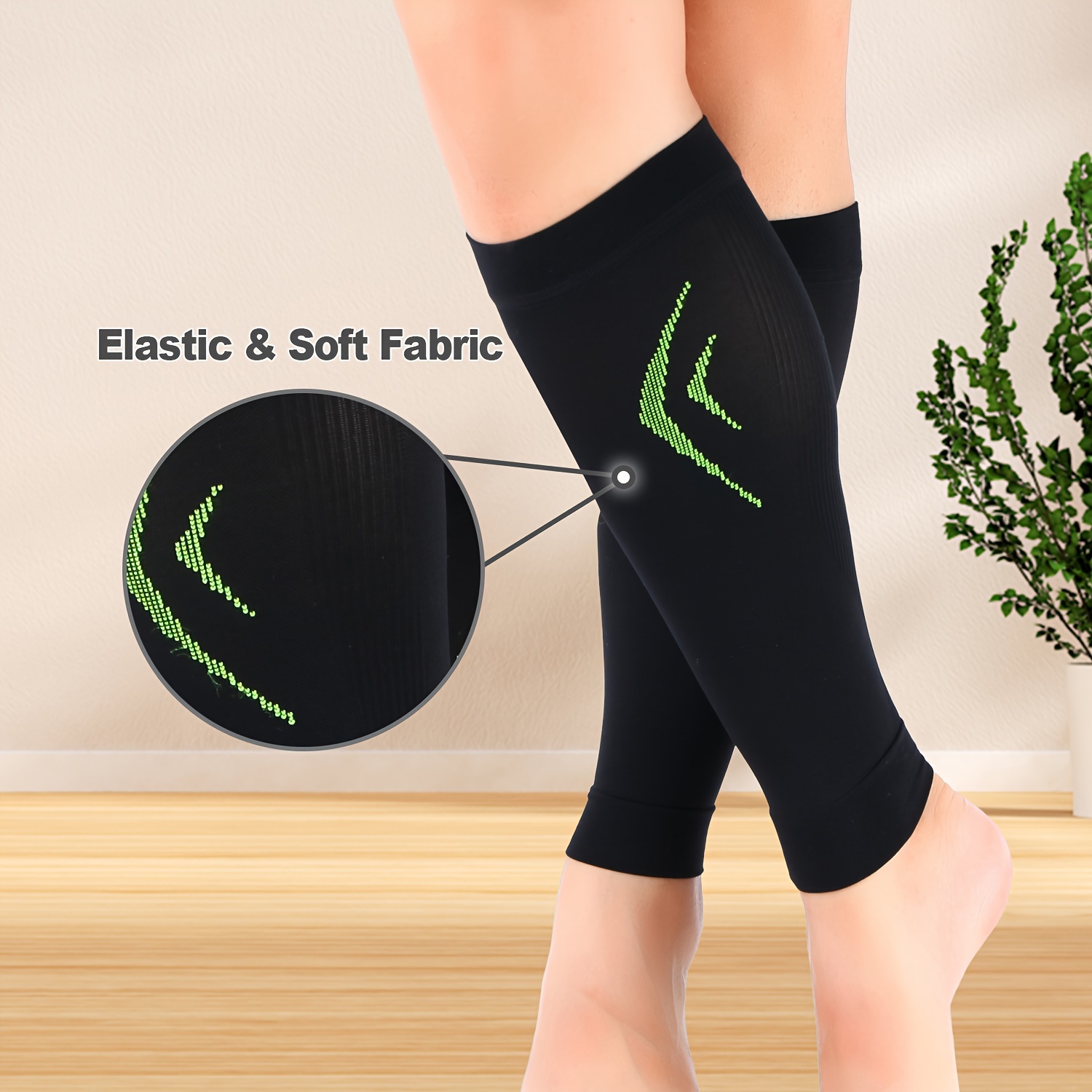 Long Tube Sports Compression Socks Women Protect Calf - Temu Canada