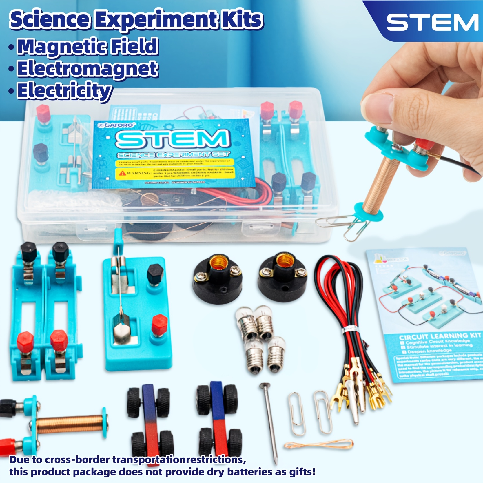Youth STEM Science Kit for Basic Circuit Exploration