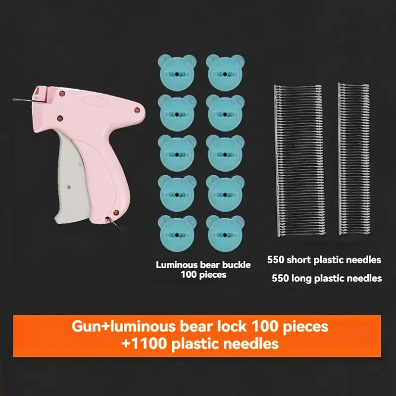 Stitchy Quick - Pistola Riparazione Vestiti Portatile | Fissatore Bottoni Senza Cucire | Macchinetta Cucito Mini - Foto 13