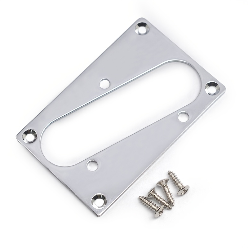 [Short Guitar Bridge with Cutaway] Pickup For TL Guitar With Short Guitar Bridge, Separate Border, Outer Dimensions (77X50mm) Inner Dimensions (73.5x21.5mm), Double-loaded Guitar Bridge, With Cutaway Side Panel And Compensated Brass Saddle