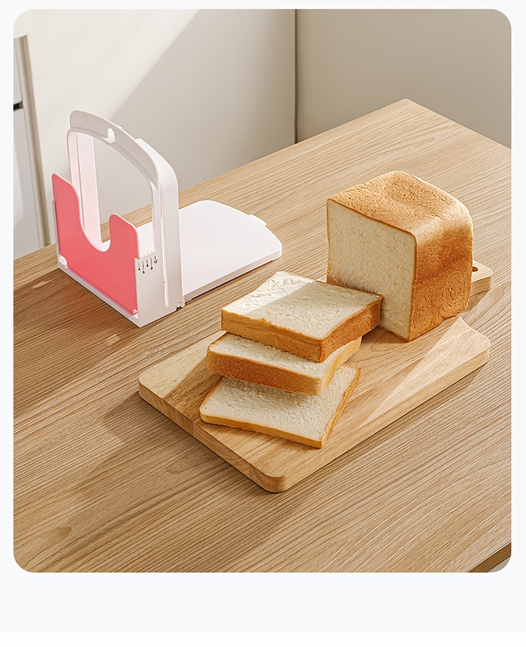 1pc japanese manual bread slicer adjustable thickness square blade non electric handheld bread cutter for   toast sandwich slicing details 4